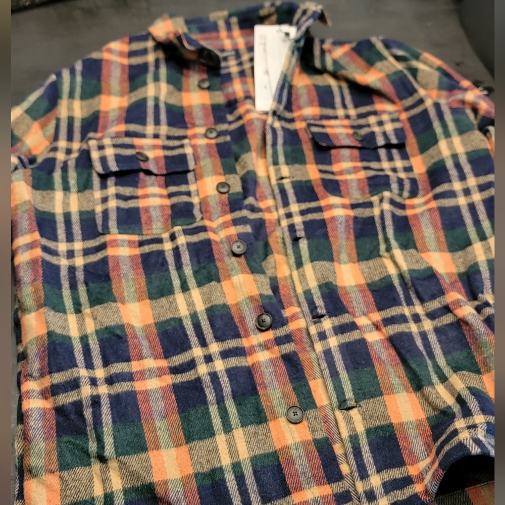 ZARA PLAID OVERSHIRT - NWT